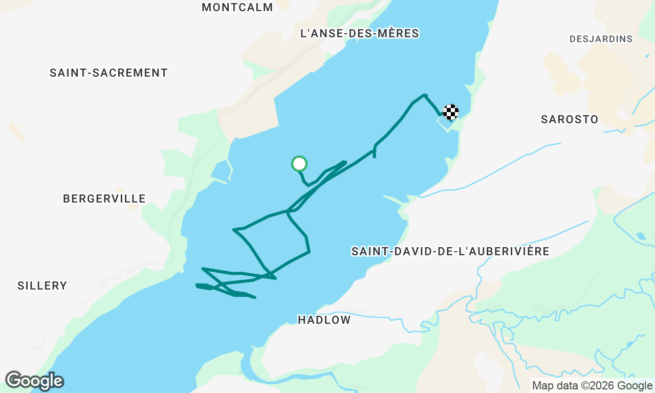 Voyage map