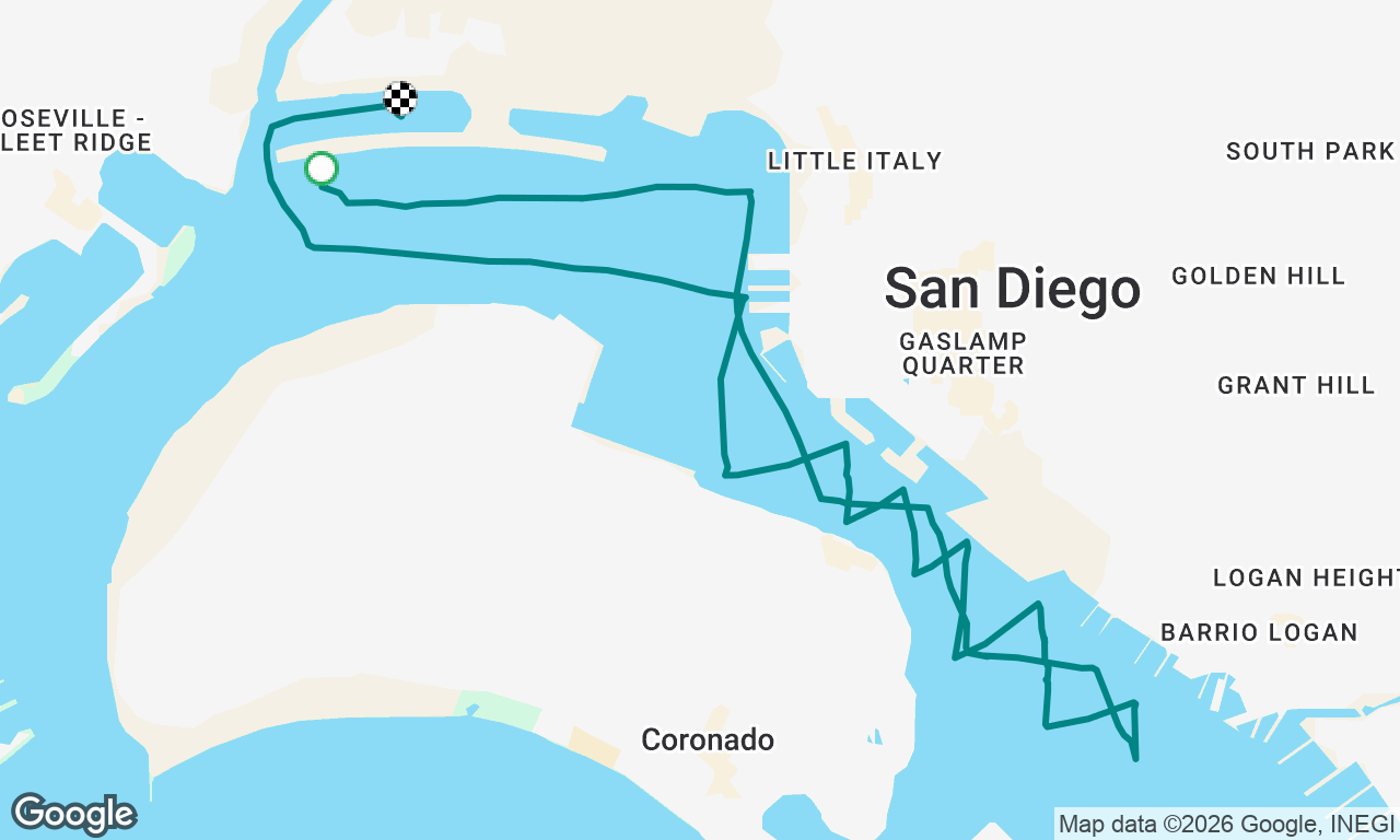 Voyage map