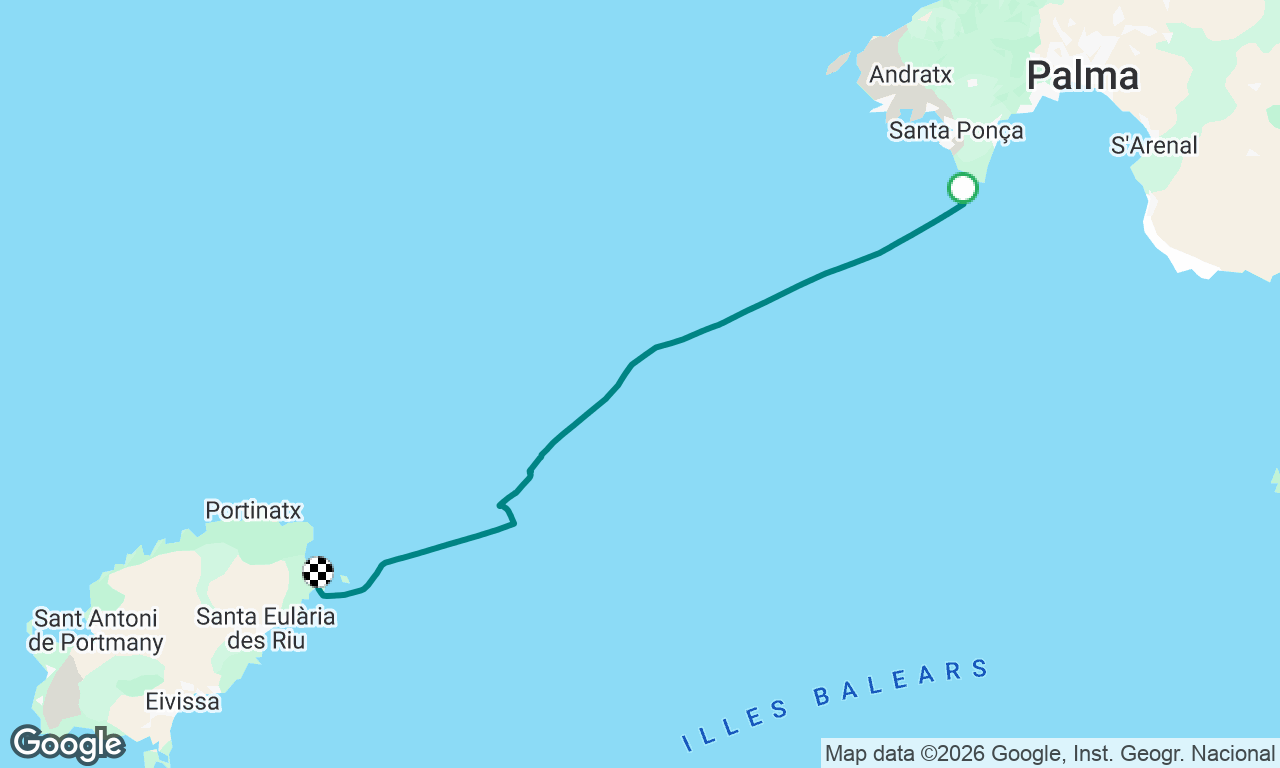 Voyage map