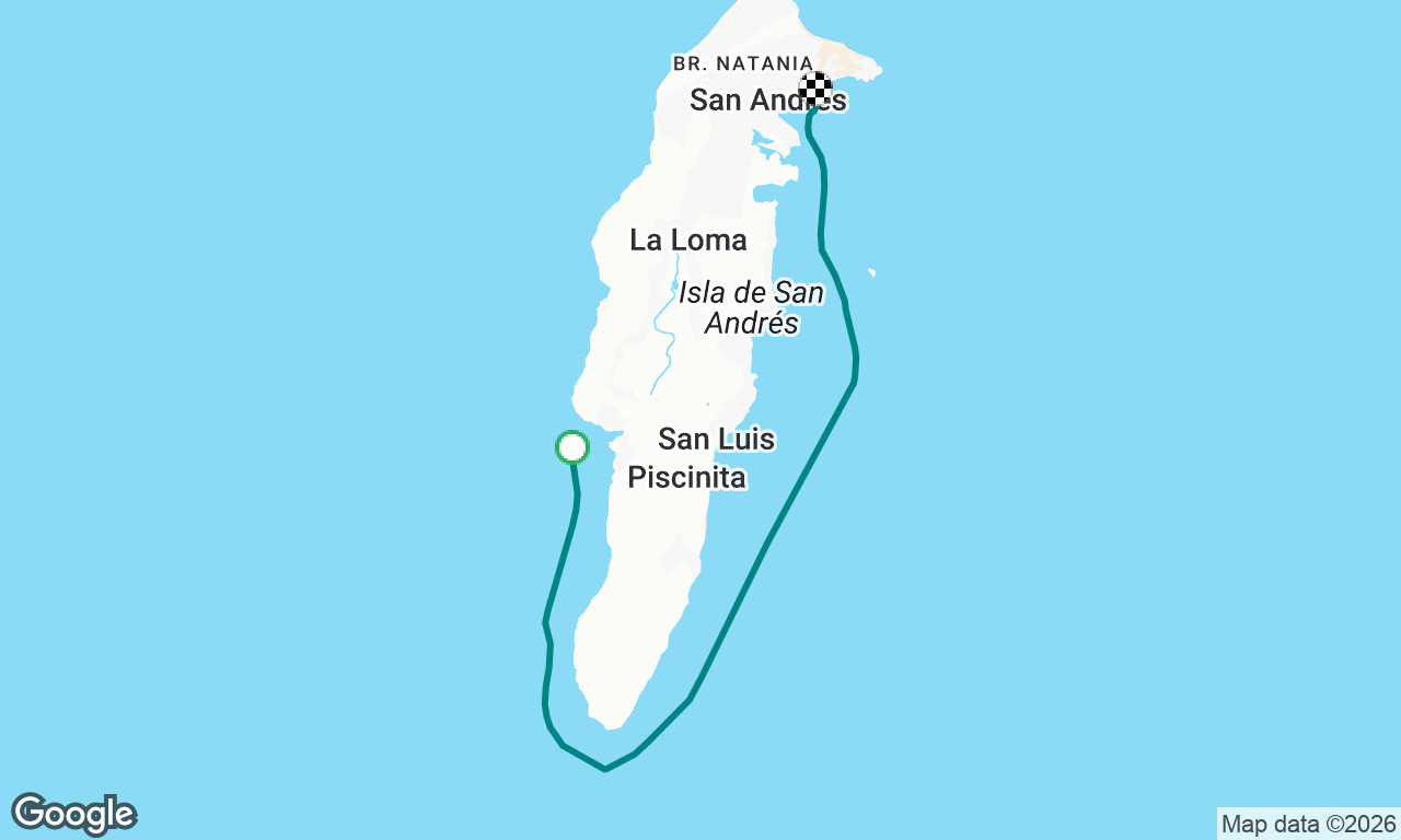 San Andrés go around