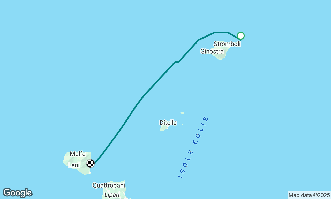 Gentle sail to Salina