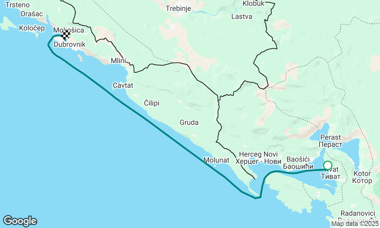 Voyage map