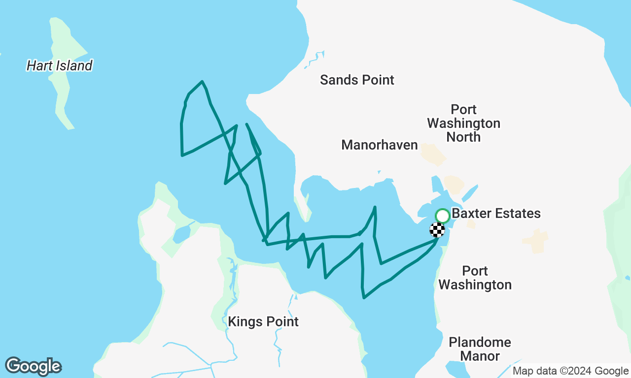 Manhasset bay sunset sail