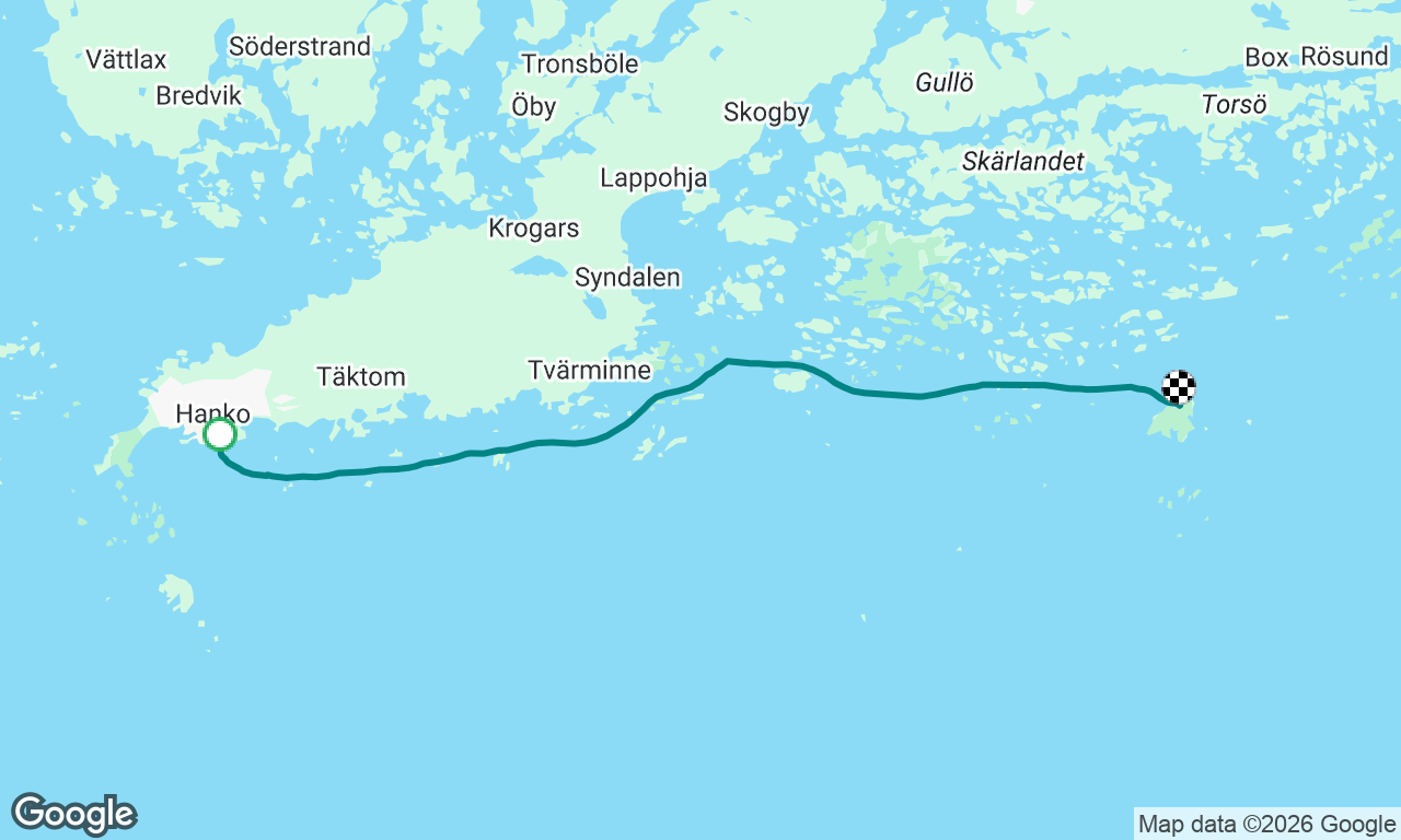 Voyage map