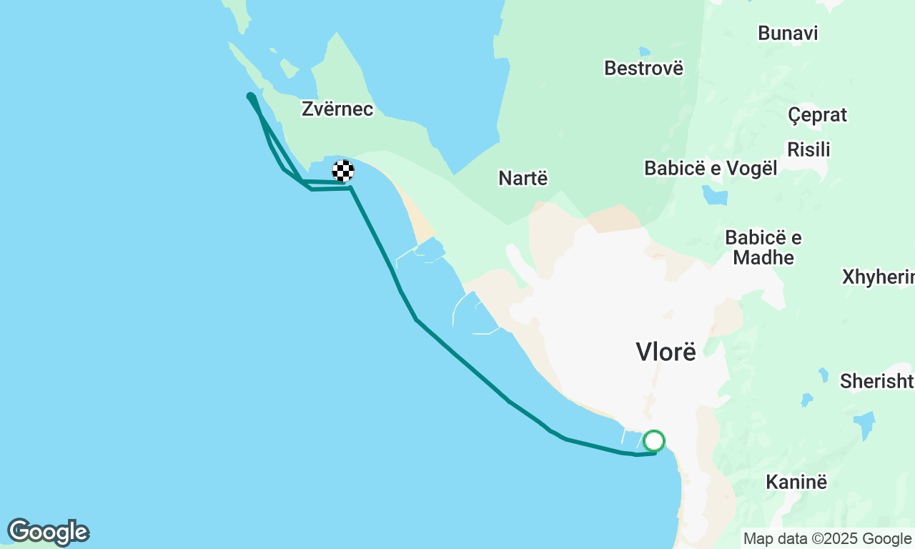 Vlores to Zvernec Lighthouse & Eco camping
