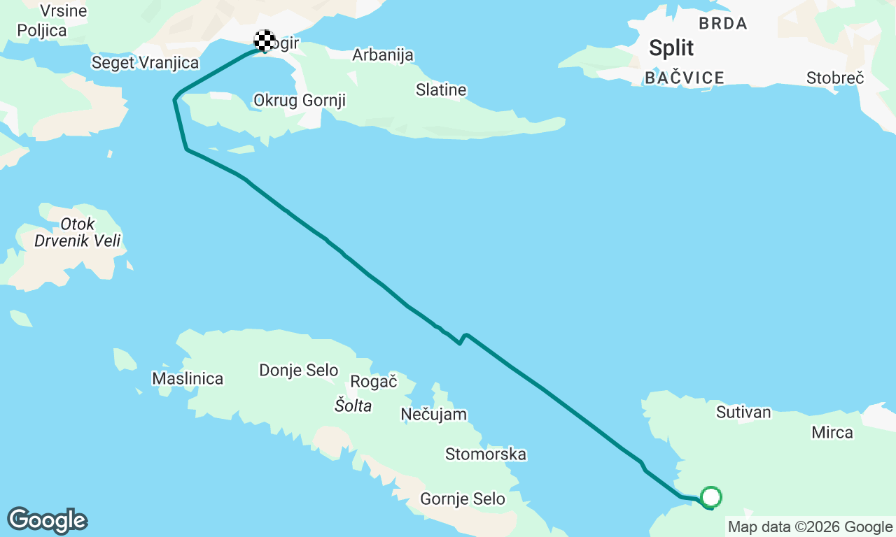 Voyage map