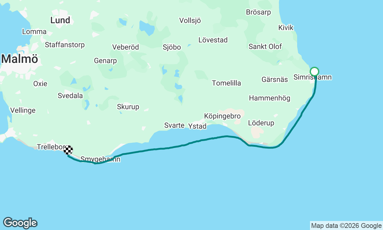 Voyage map