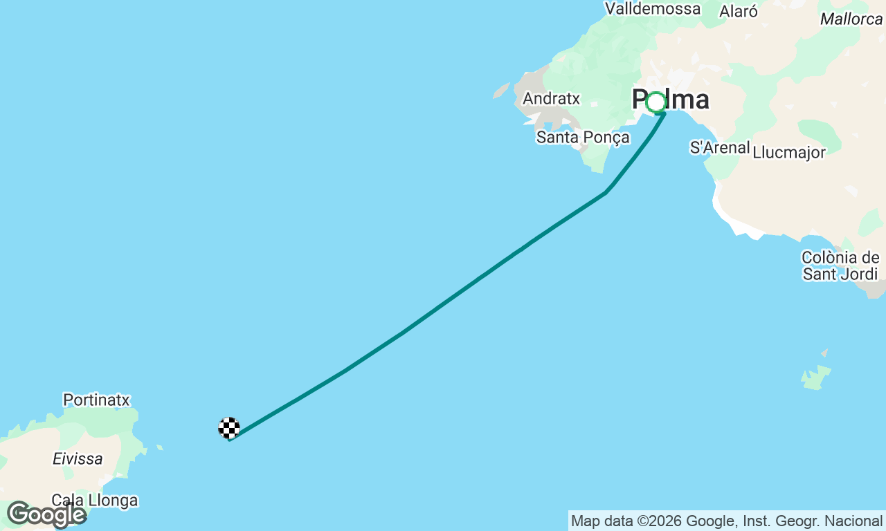 Voyage map