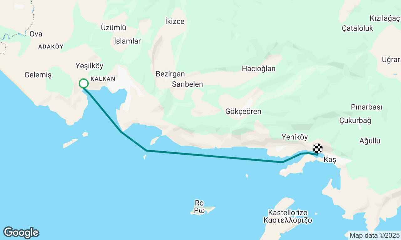 Voyage map
