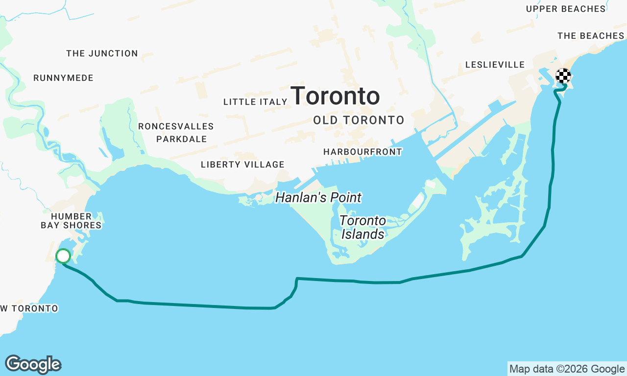 Voyage map