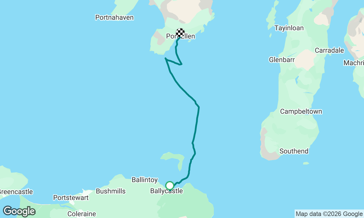 Ballycastle to Port Ellen