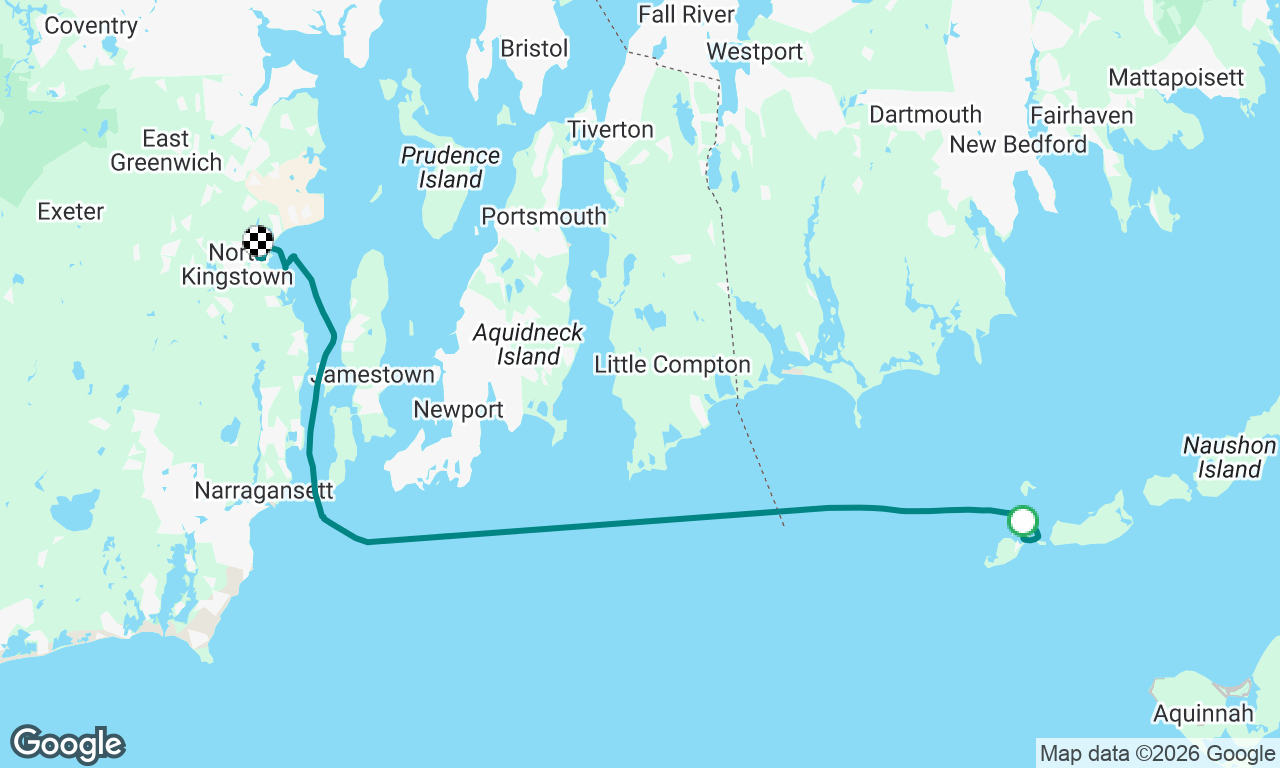 Cuttyhunk to Wickford RI