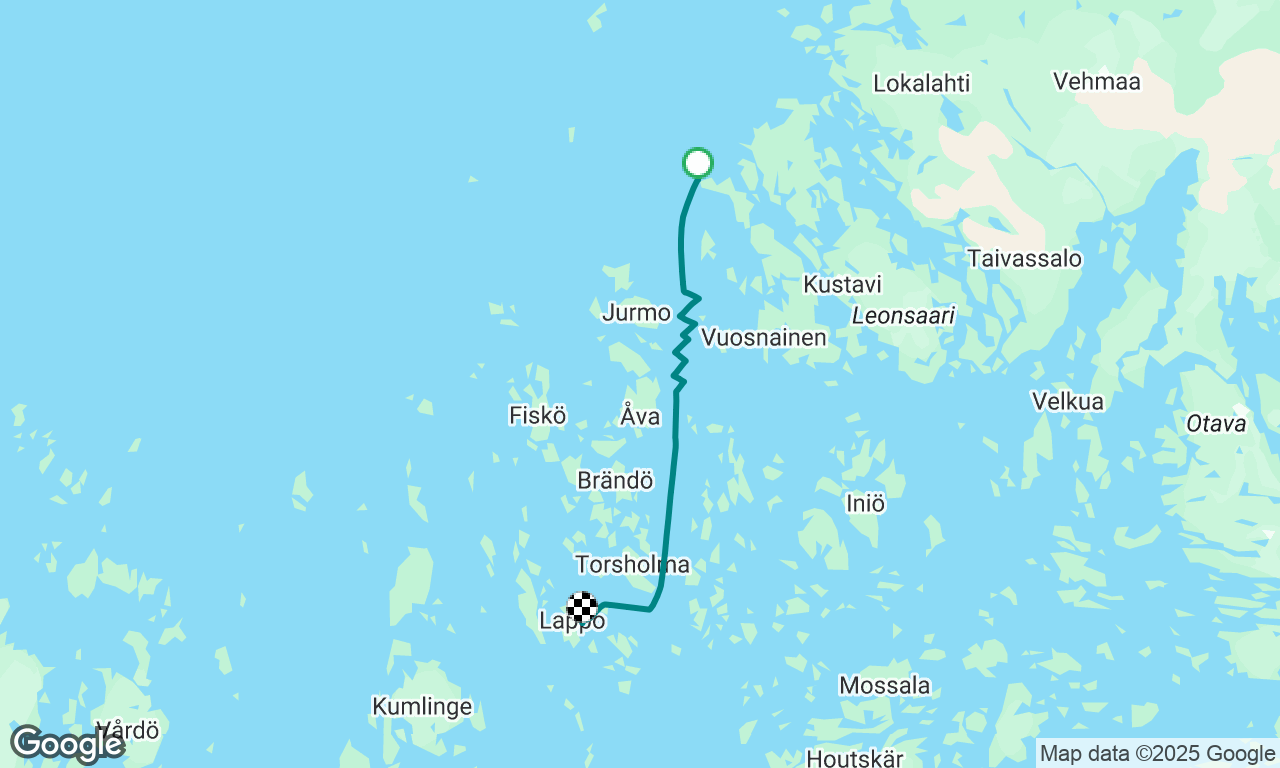 Day 20, Sailing to Lappo, Aland