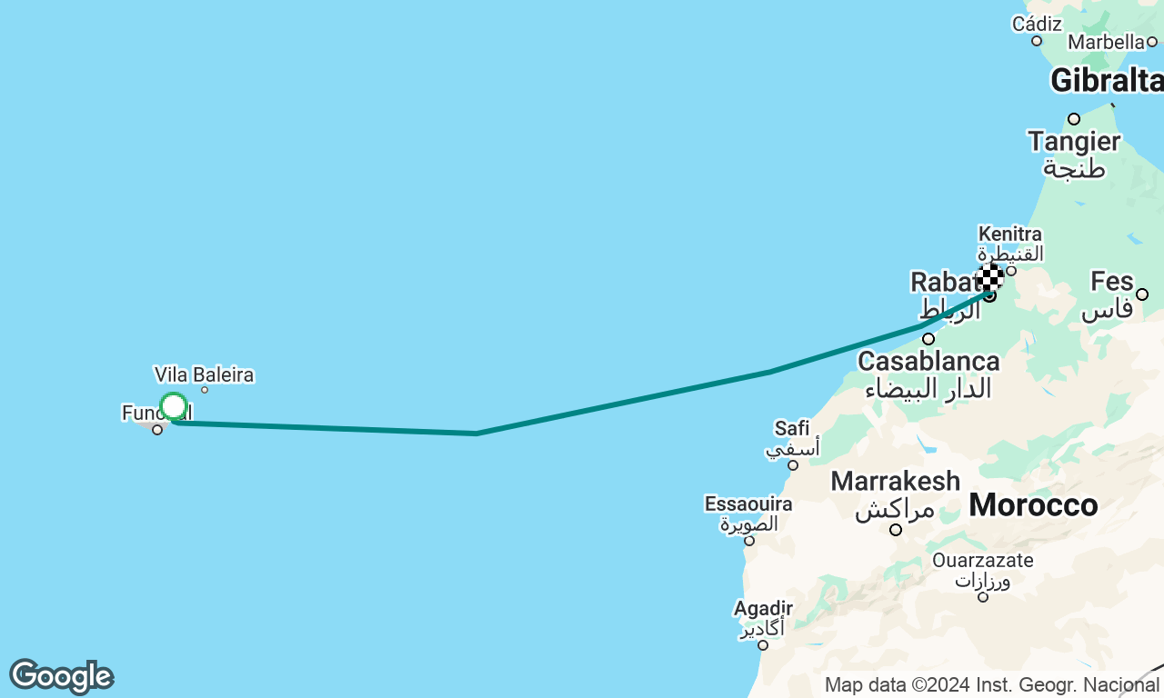 Questina II Madeira to Morocco