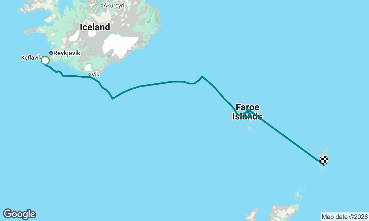 Sailing with Tapio - Iceland to Faroe Islands to Shetland