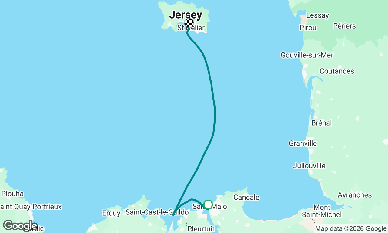 Competent Crew Day 4
St Servan to Jersey