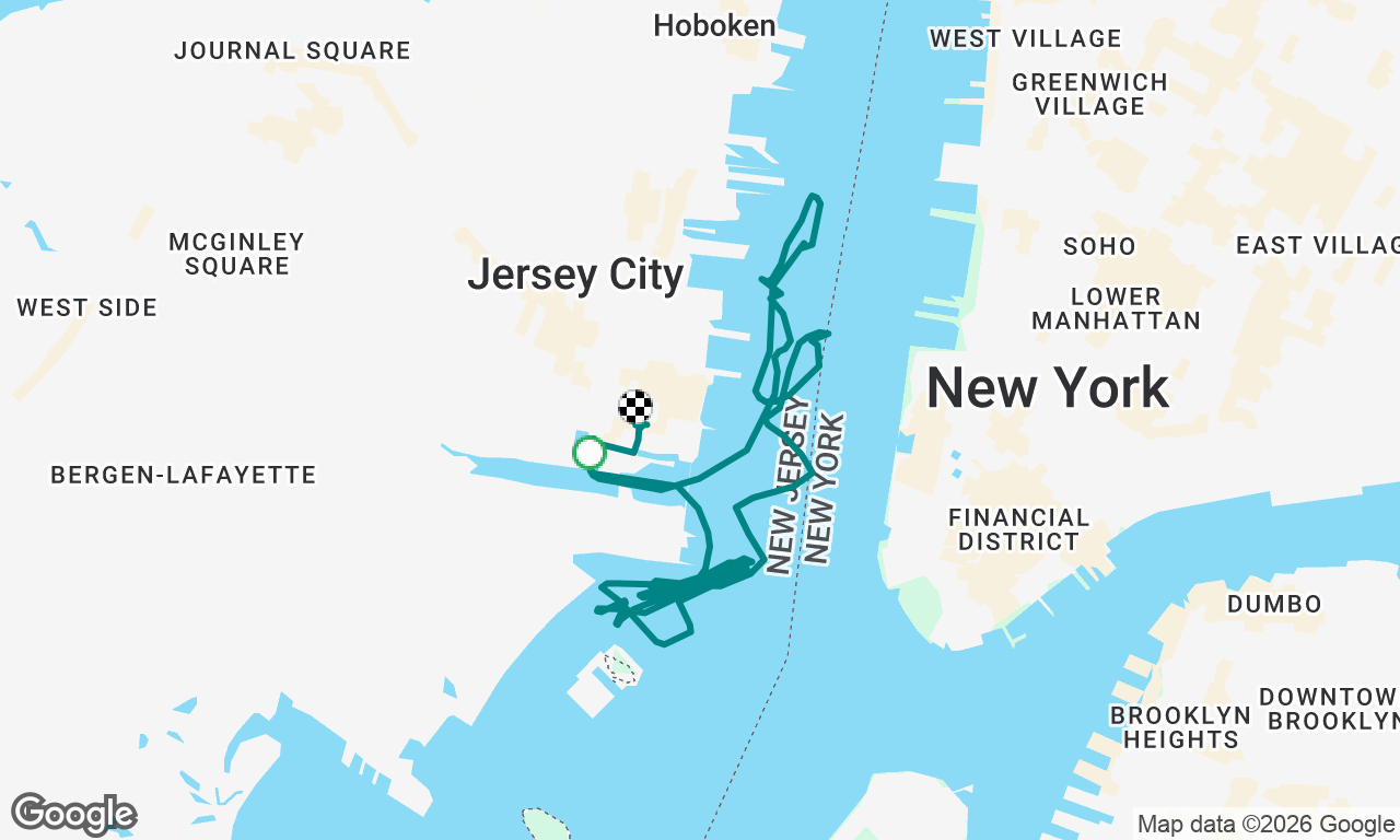 Voyage map