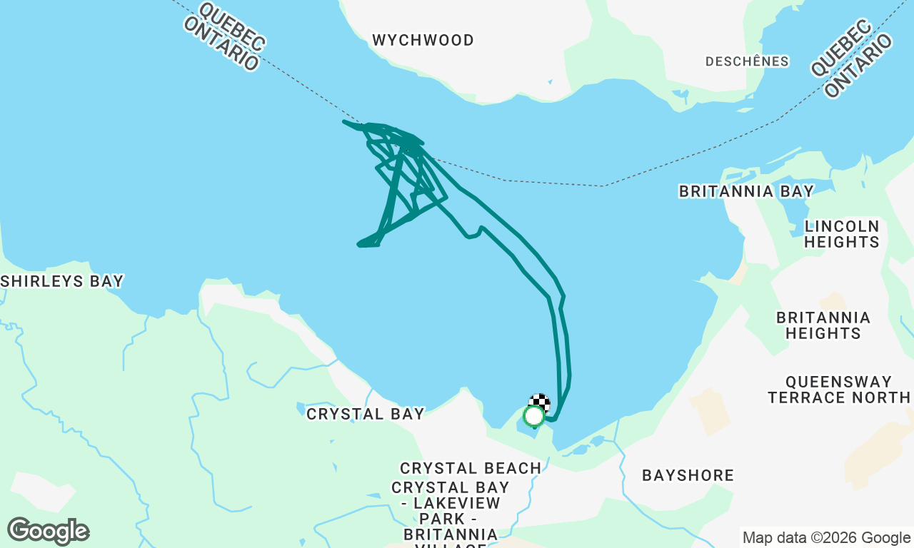 Voyage map