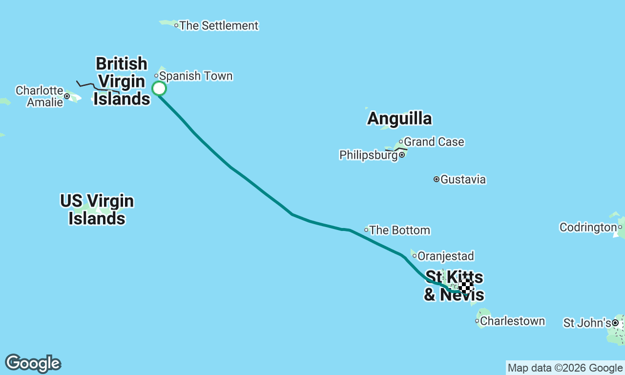 Voyage map