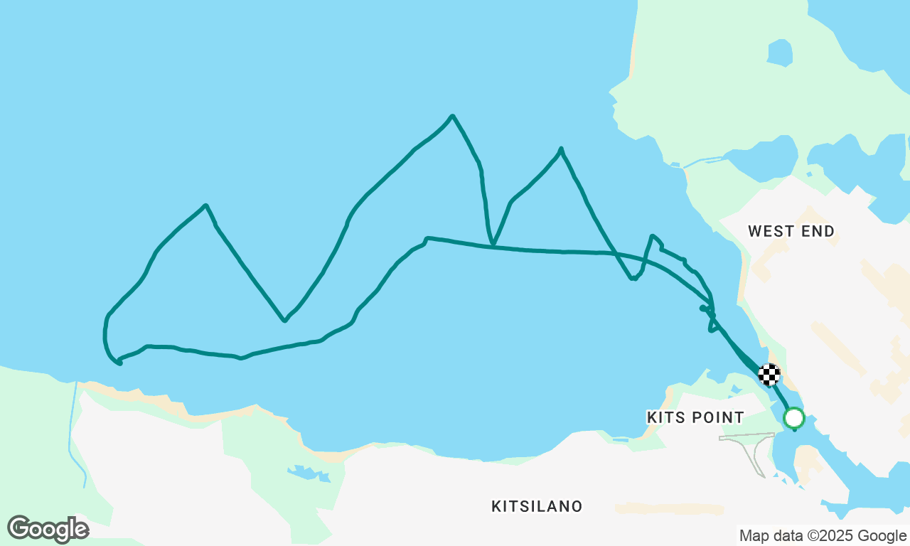 Hyperspace evening sail