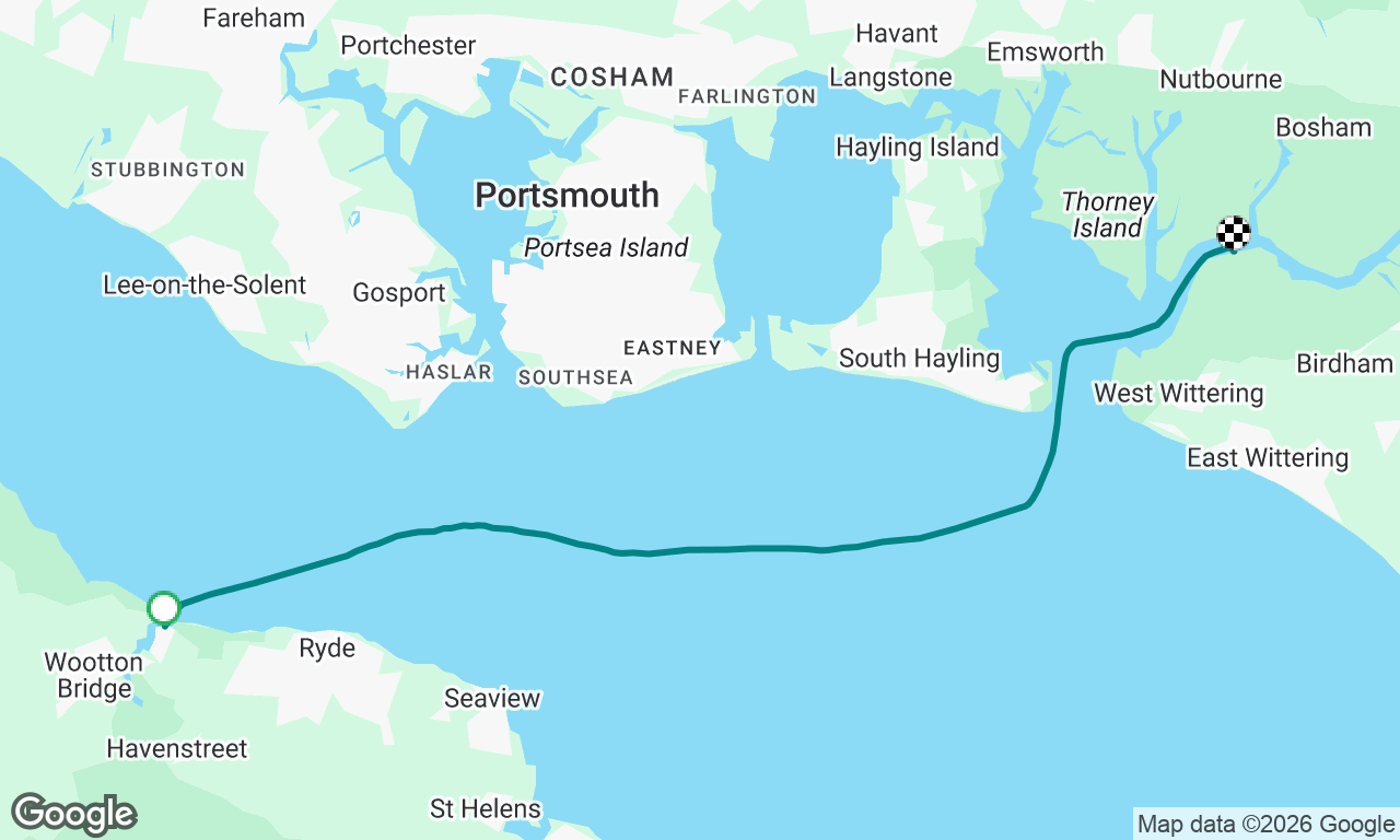 Wootton Creek to Itchenor, Chichester