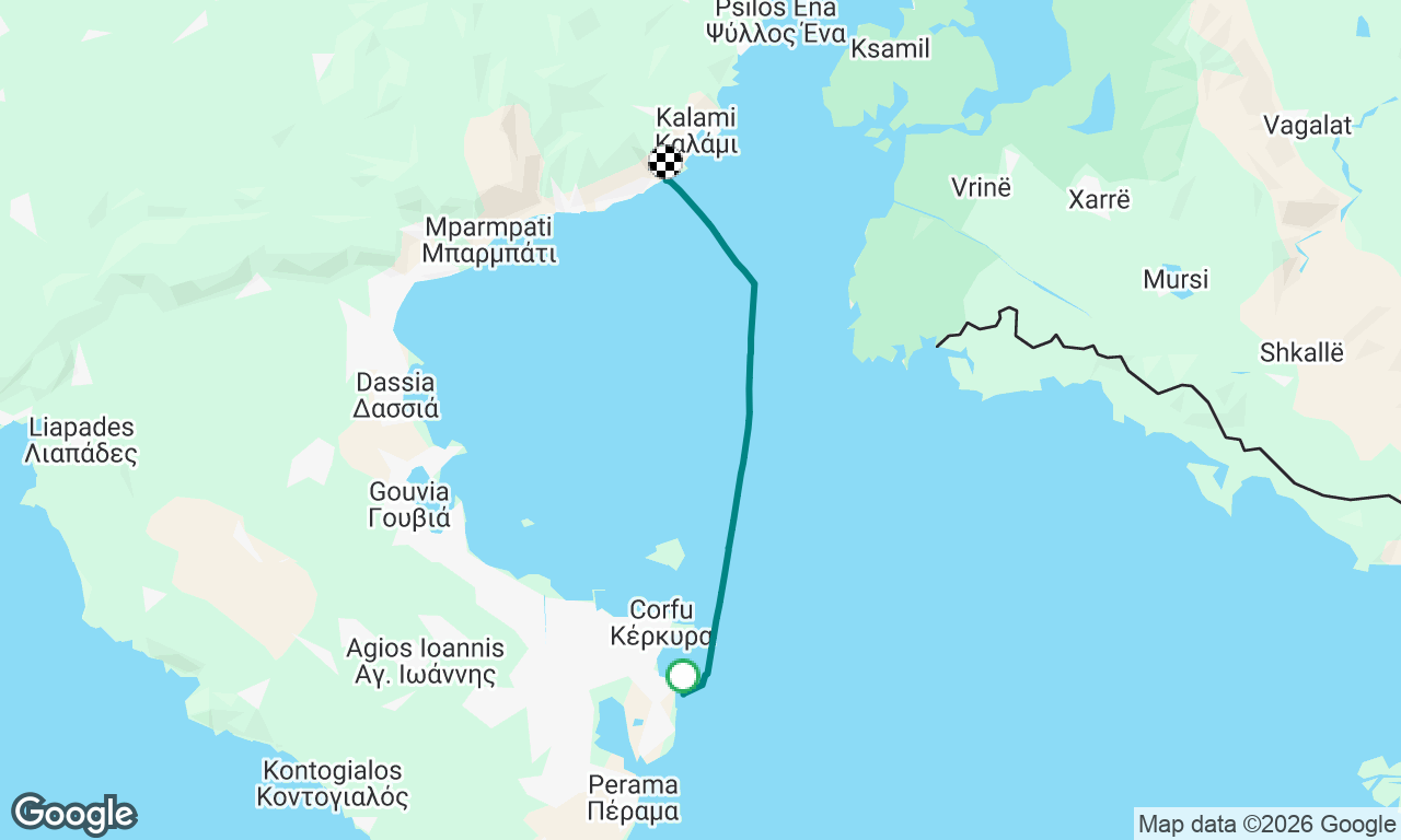 Voyage map