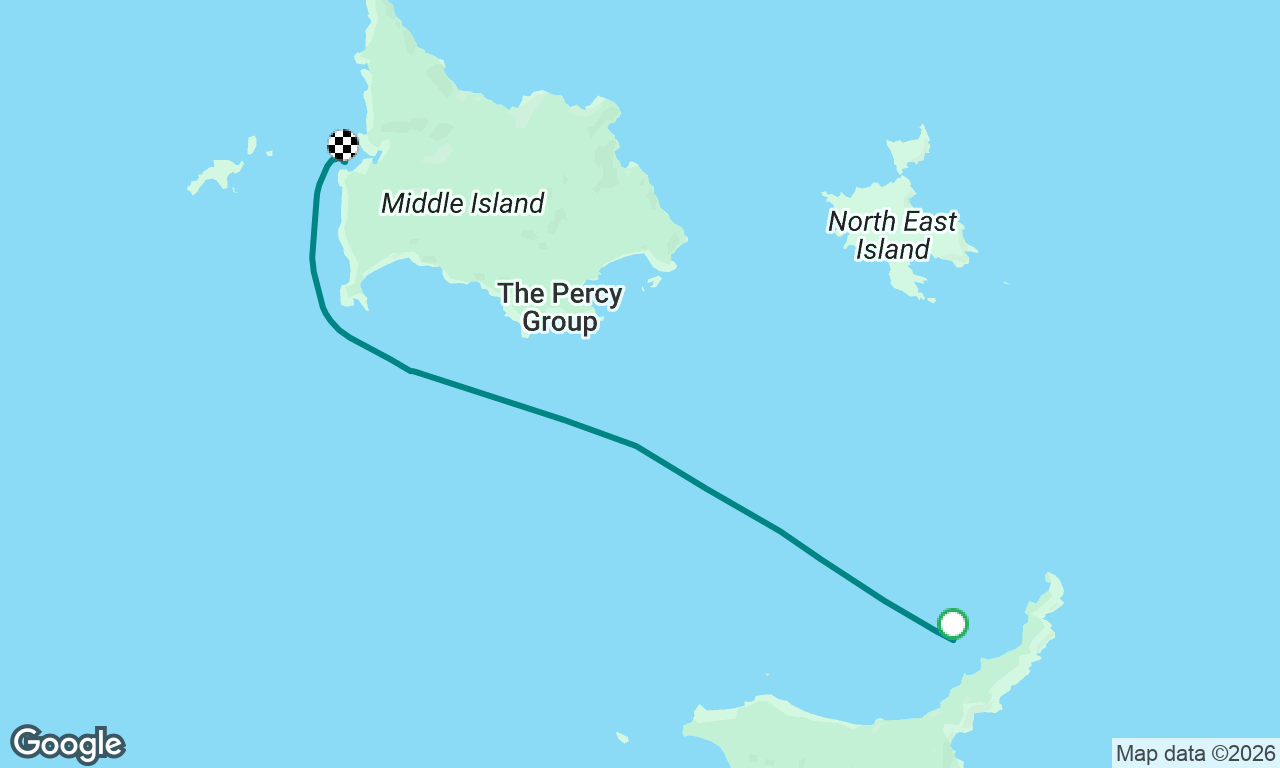 Voyage map