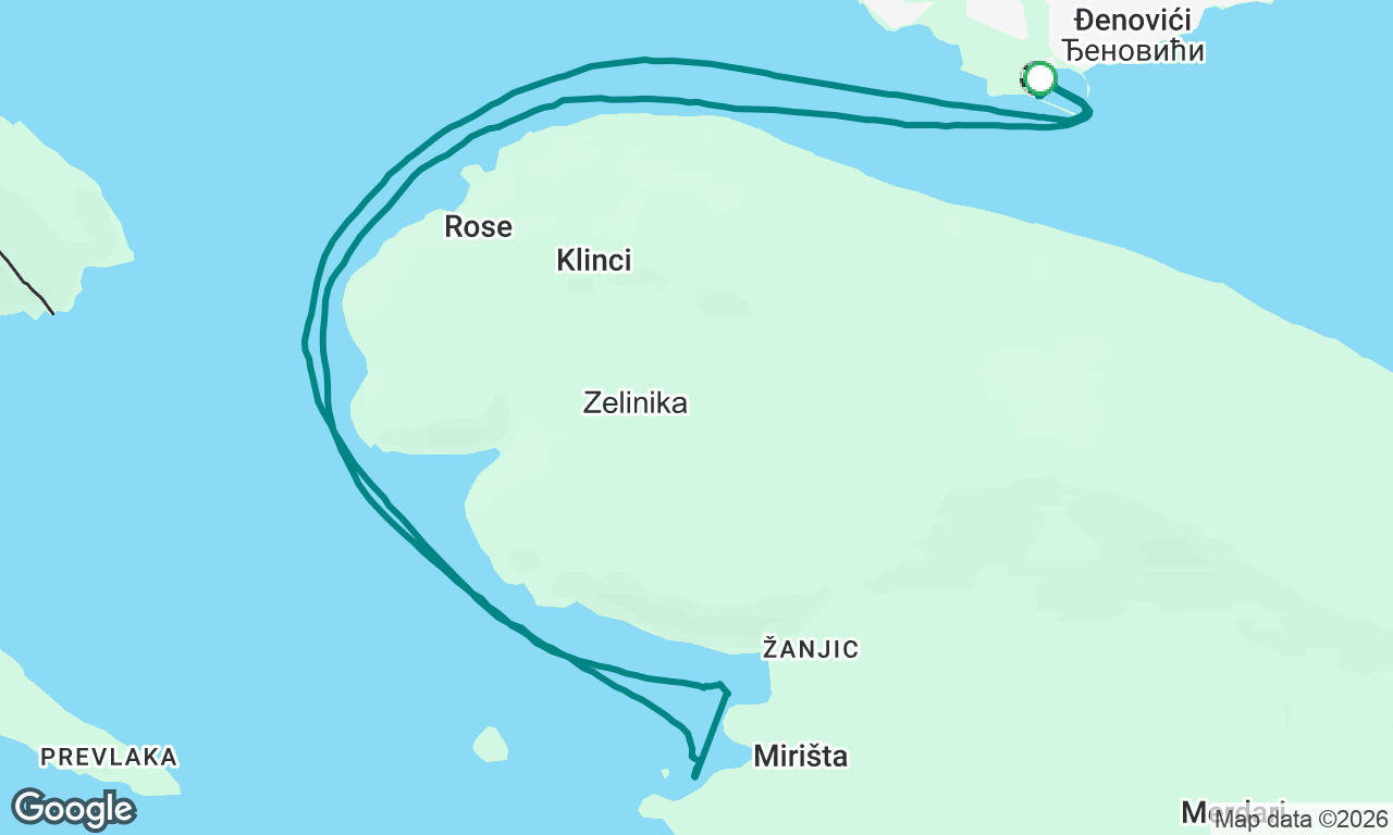 Porto Novi - Mirište - Ẓ̌anica - Porto Novi