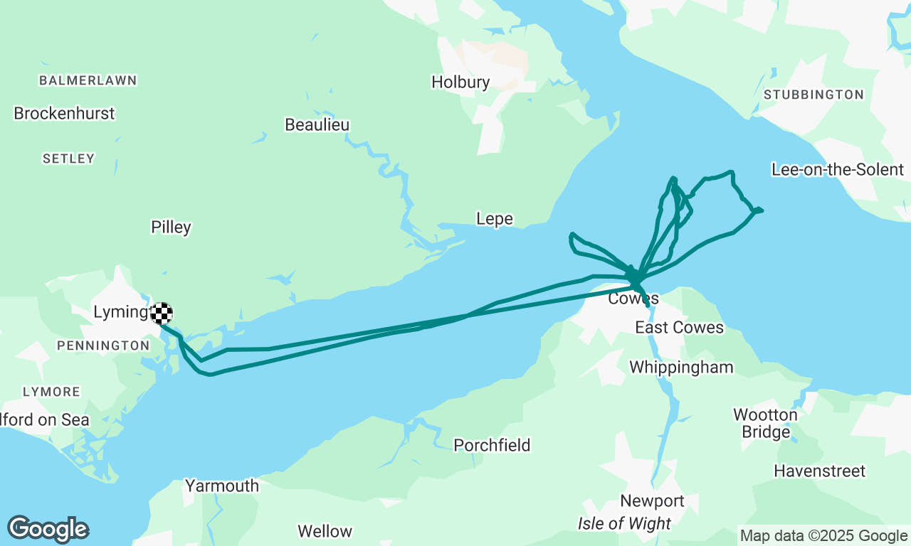 Cowes week safety boat Sunday