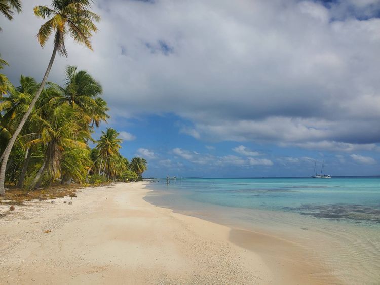Voyage photo from Toau SE anchorage - Toau, South of Maragai