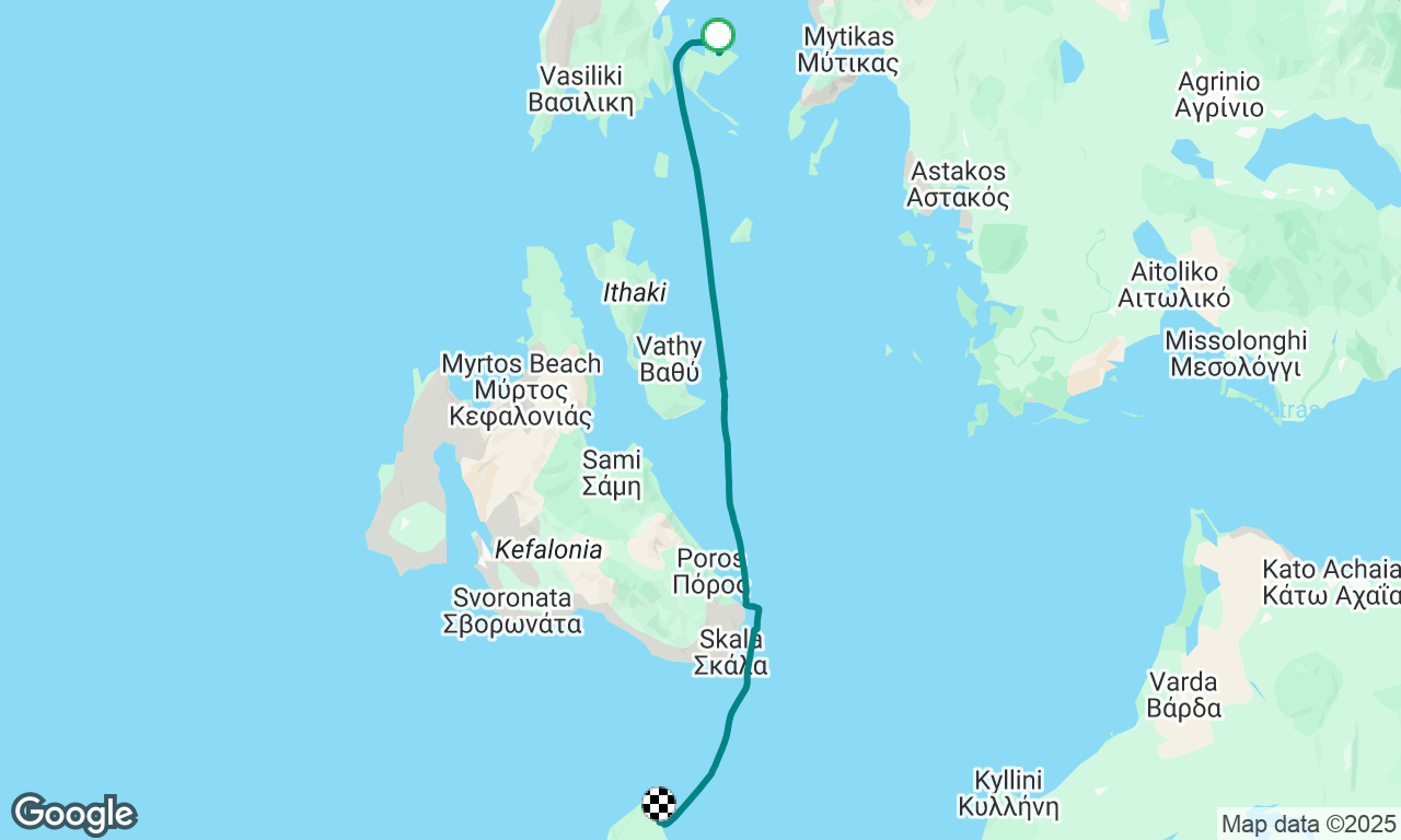 Voyage map