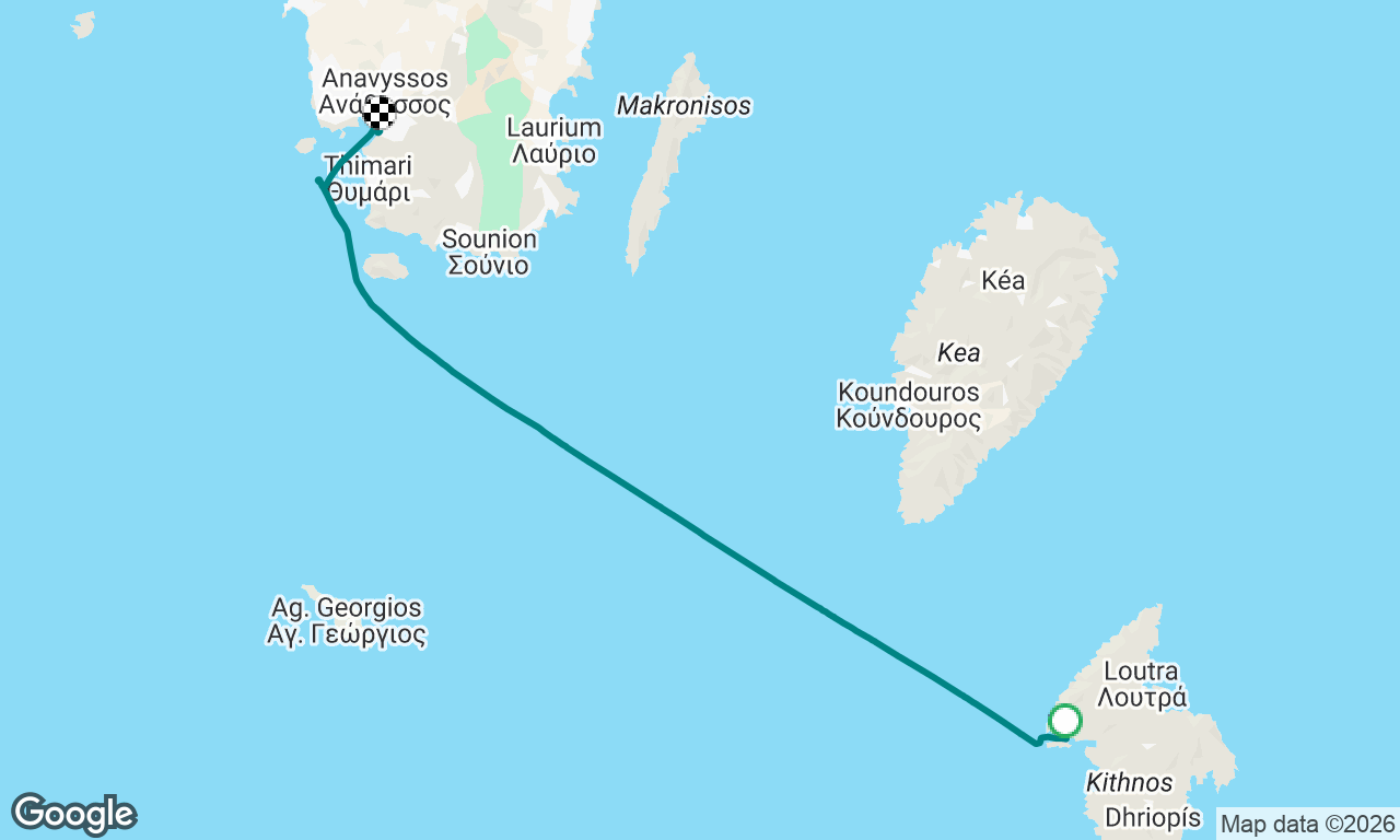 Voyage map
