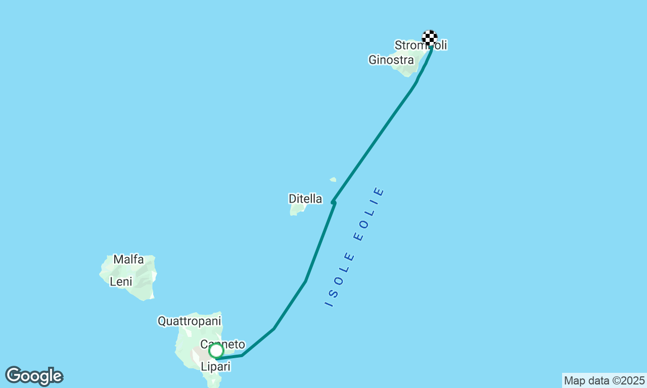 NSS Yacht Charter Lipari to Stromboli via Lisca Blanca (Day 3 KHYC Flotilla 2025)
