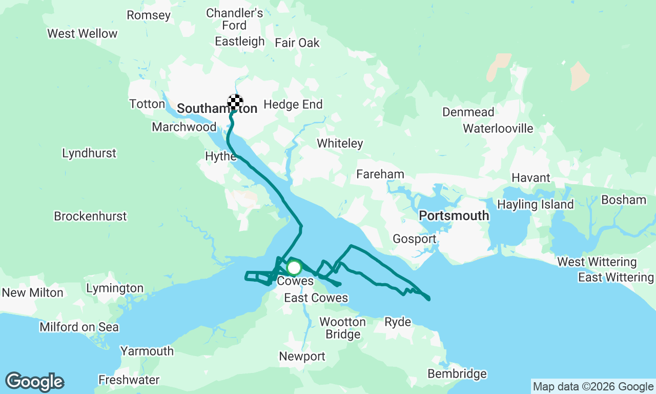 Voyage map