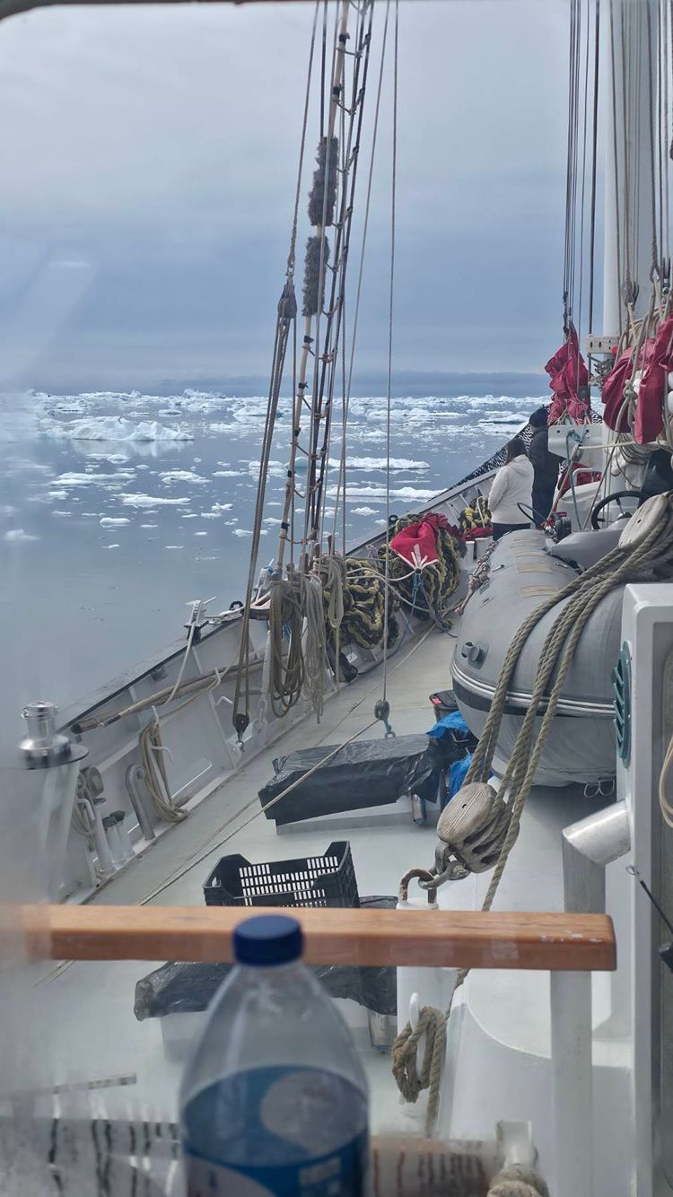 Voyage photo from S/V Ruach Love - 1° trip of Greenland Expedition