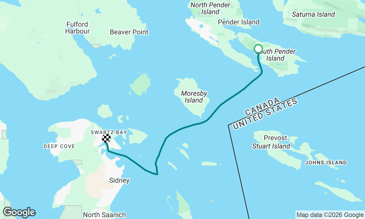Voyage map