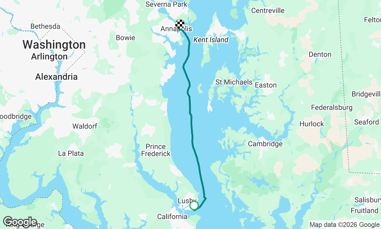 Voyage map