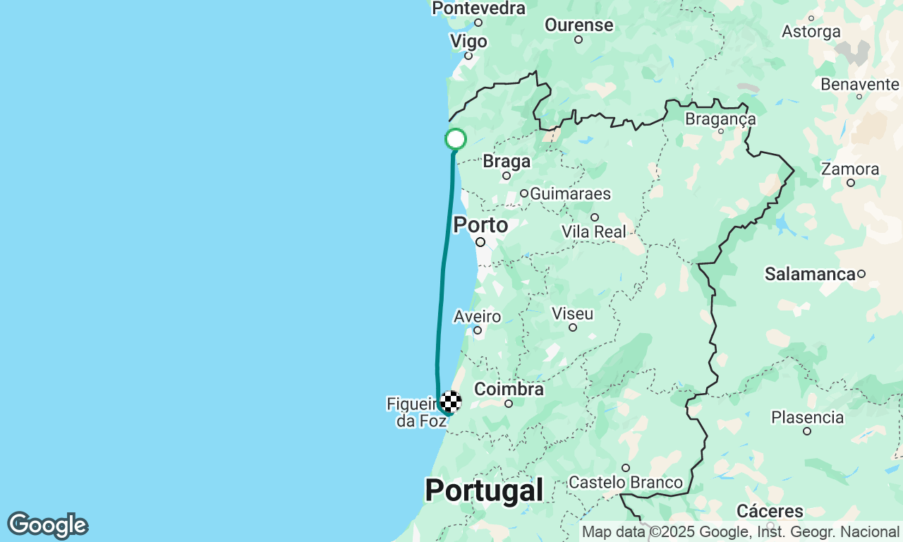 Viana do Castelo to Figueira da Foz