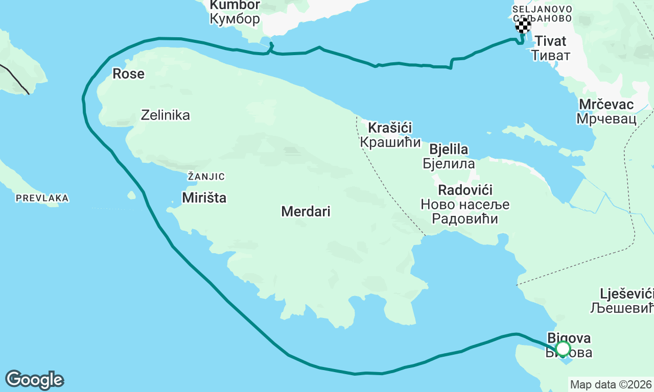 Voyage map