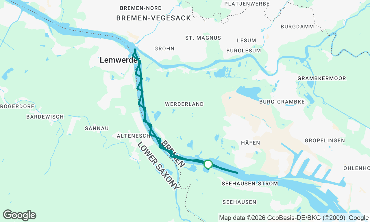 Voyage map