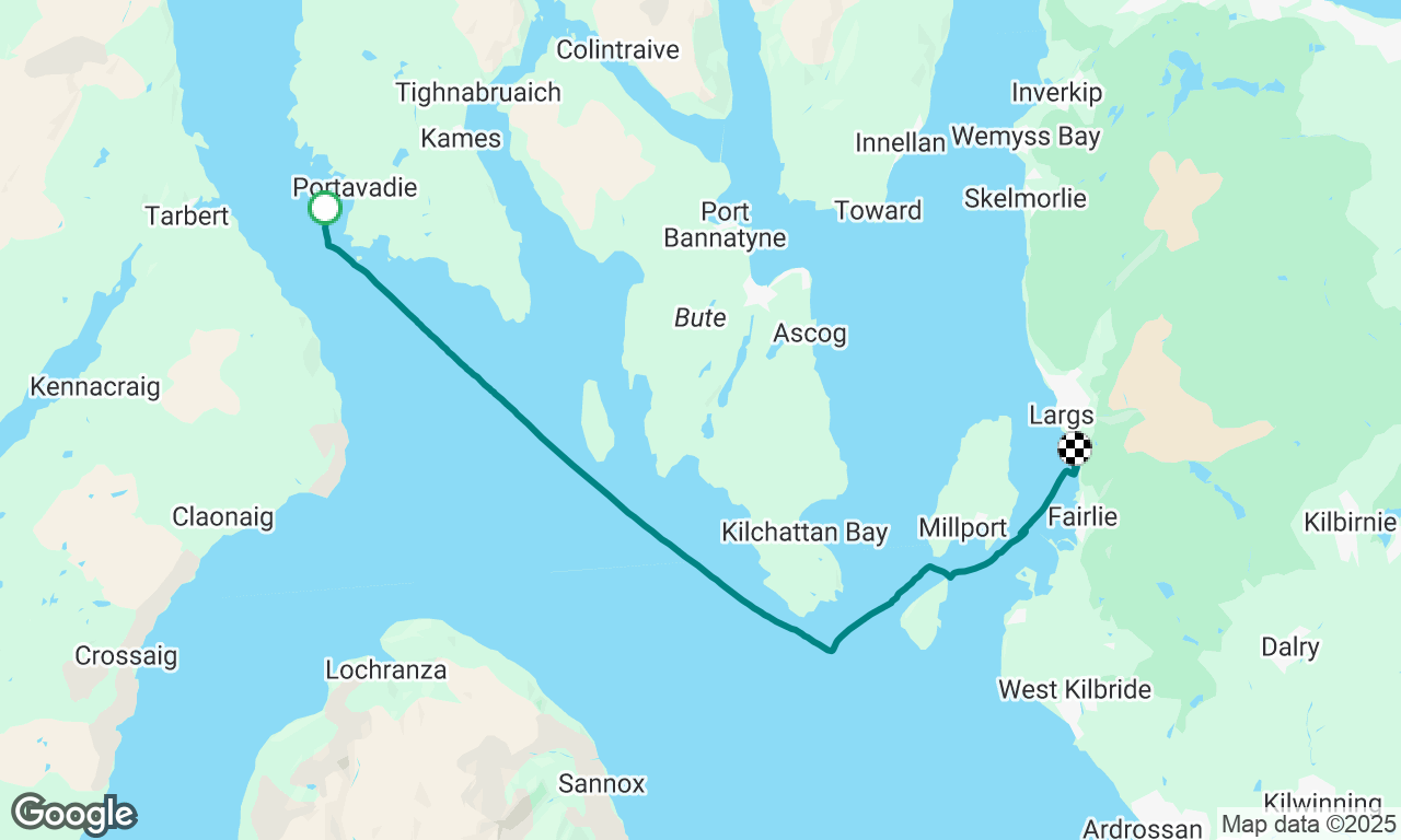 Portavadie to Largs