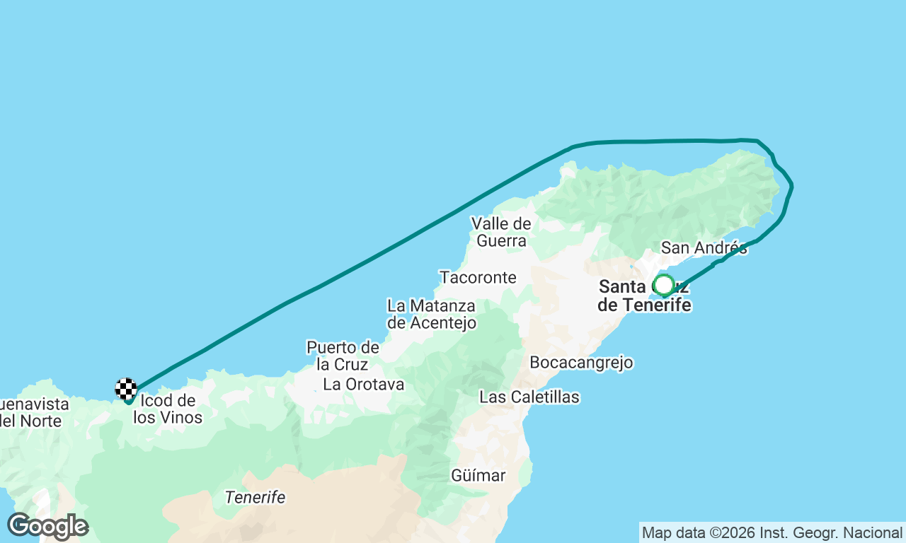 Voyage map