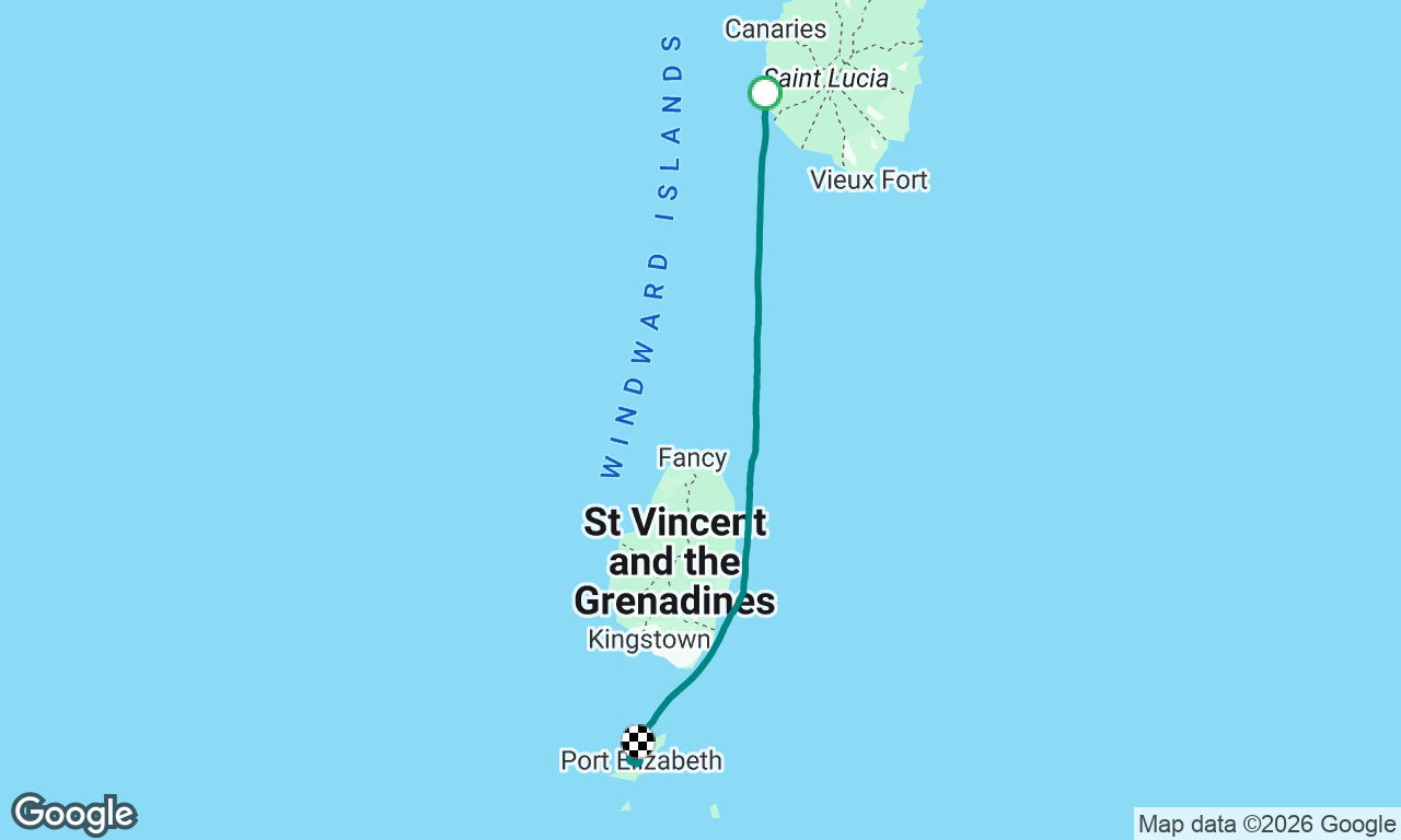 Voyage map