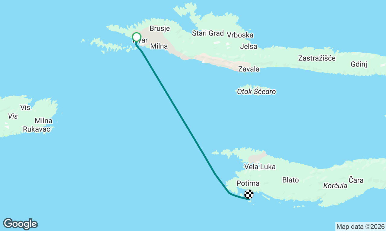 Voyage map
