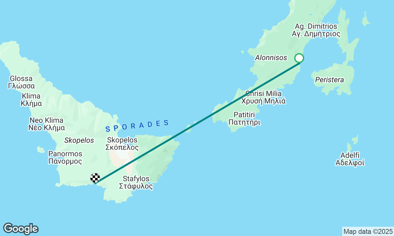Alonissos - Skopelos (MOB practice)