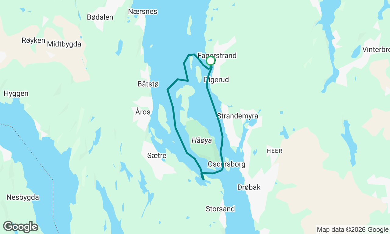 Voyage map