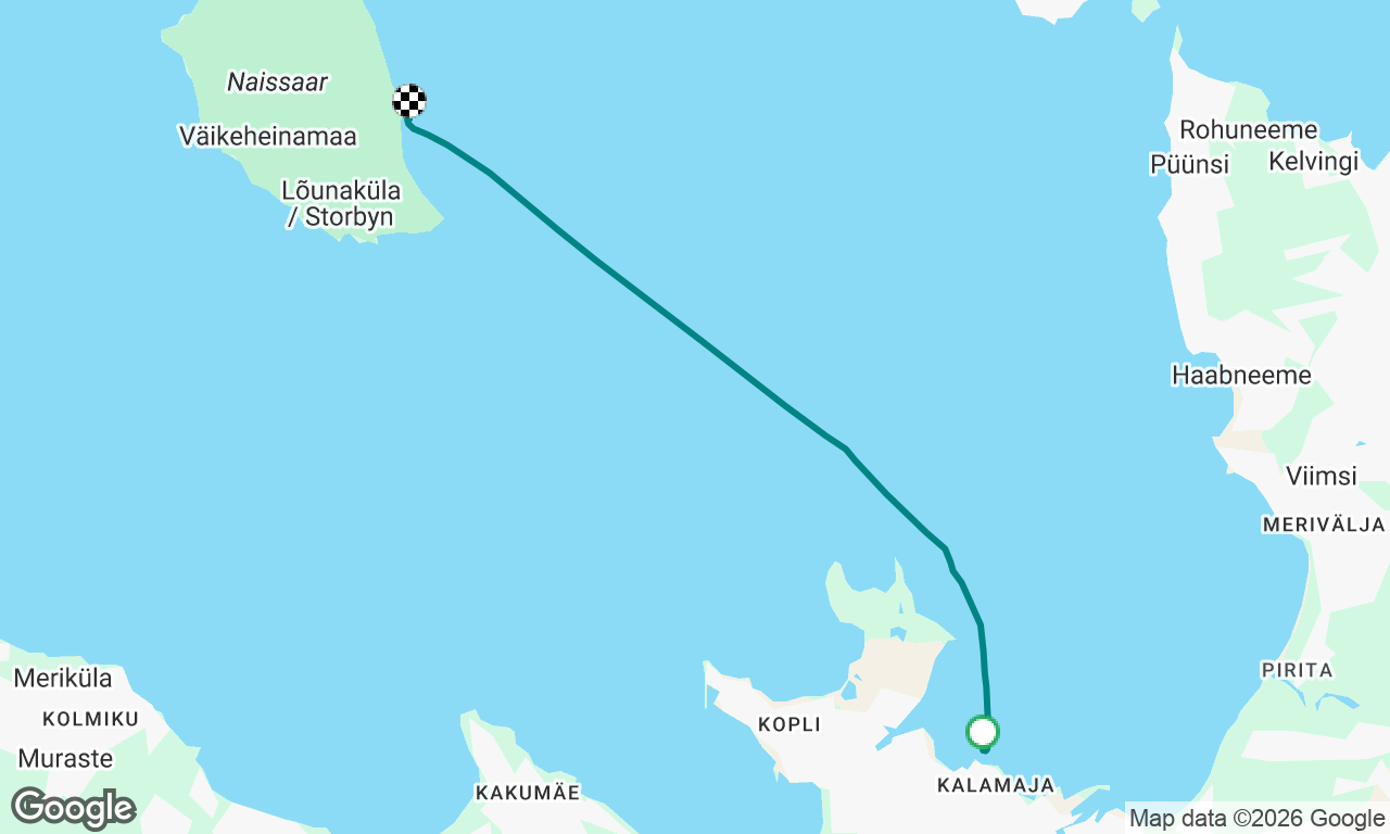 Voyage map