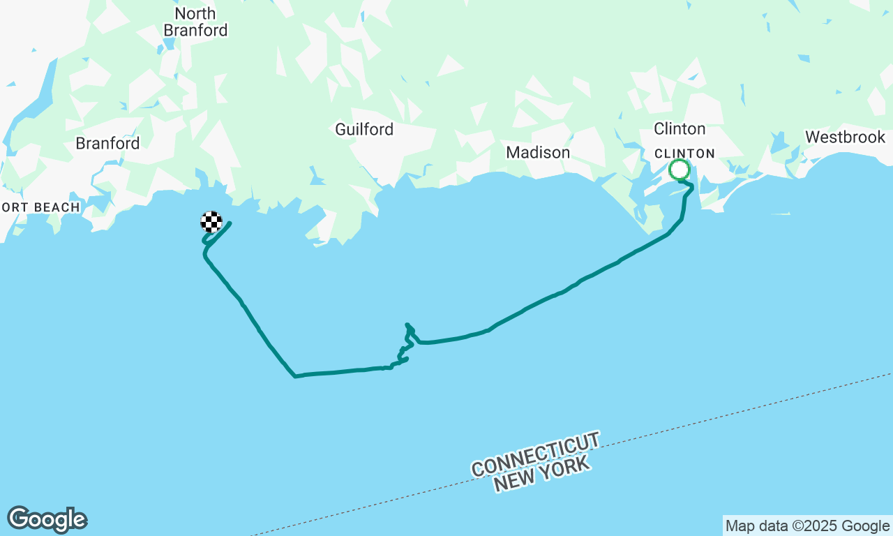 LI Sound Cruise - Day 10 - Clinton to Thimble Is. 