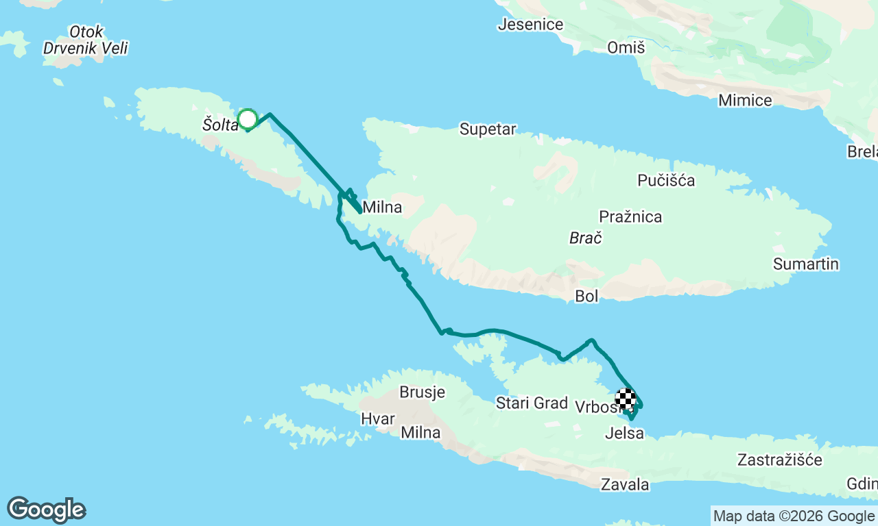 Voyage map
