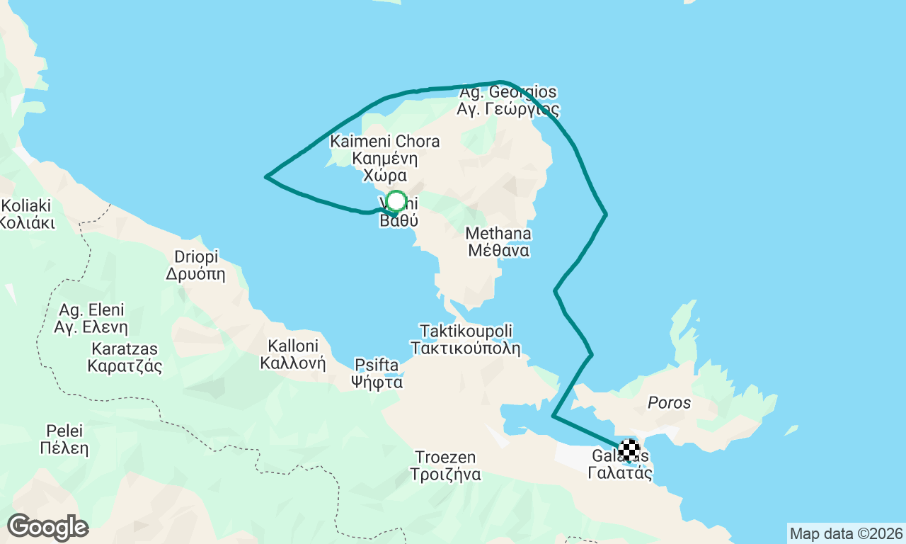 Voyage map